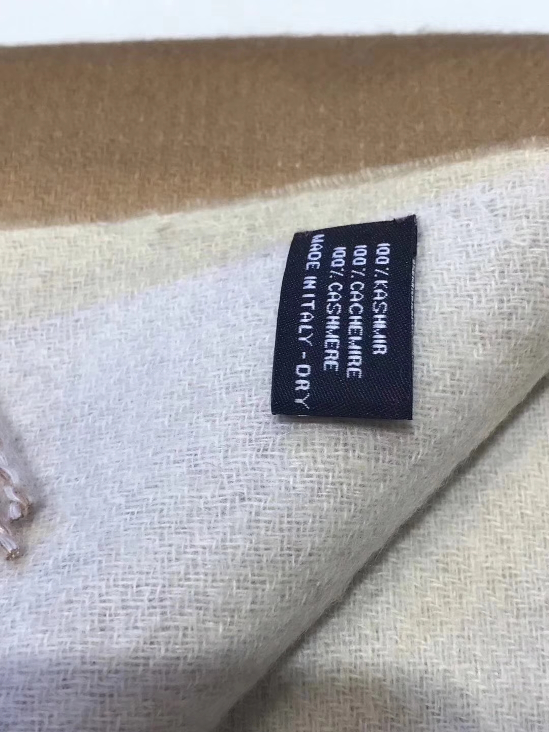 エルメススカーフ価格エルメストップカシミヤハイエンドスカーフ71*210cmキャメル