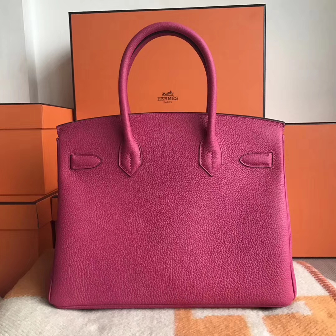 エルメスバッグ公式サイトエルメス3Lエクストリームパープルオリジナルトーゴ牛革Birkin30プラチナバッグゴールドバックル