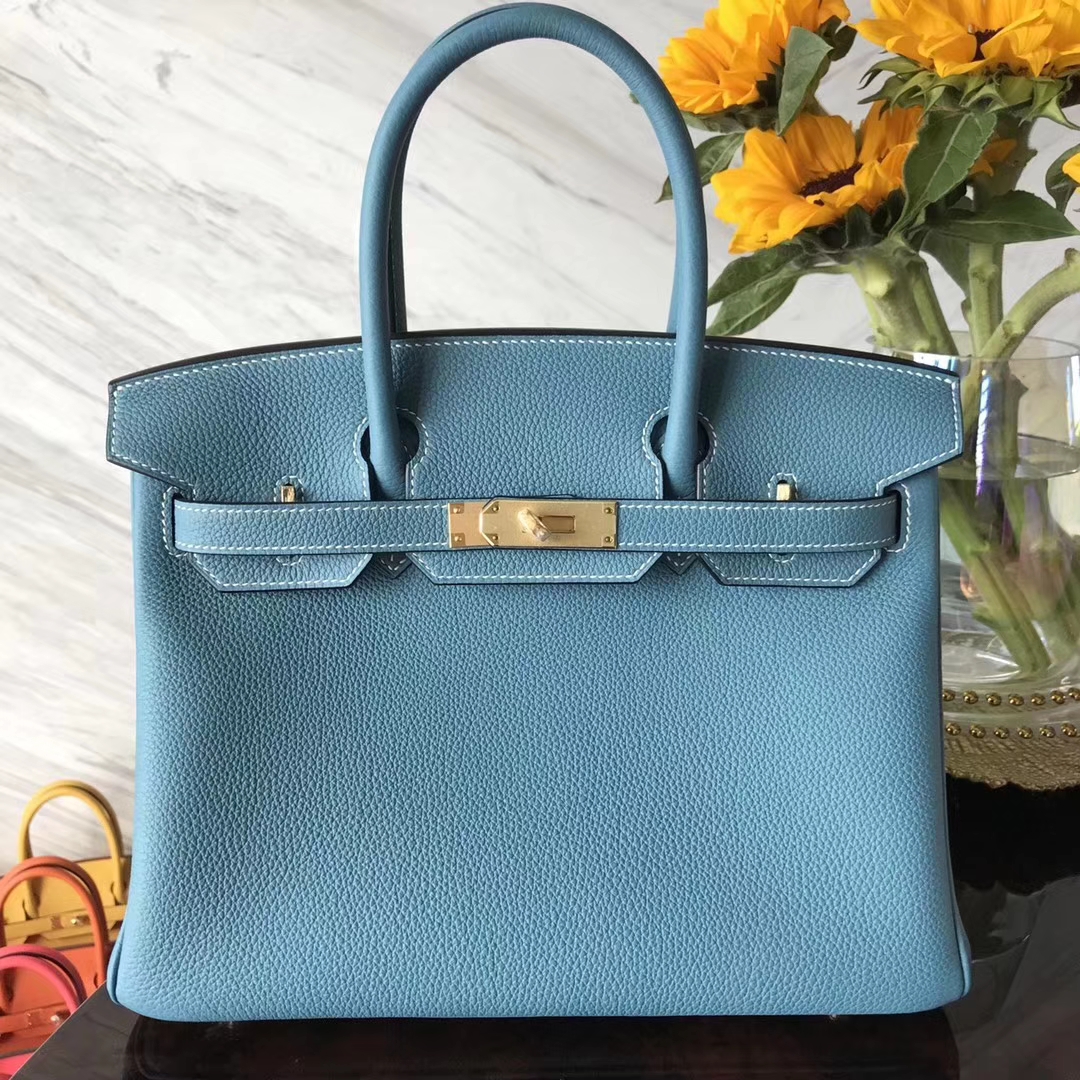 エルメスバッグ公式サイトエルメスCK75デニムブルートーゴ牛革Birkin30プラチナバックル