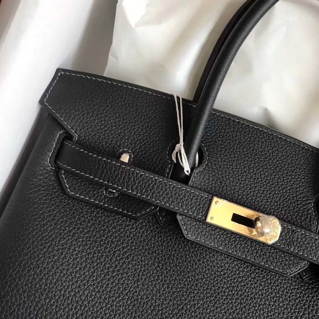 HermesBirkin30CMエルメスCK88グラファイトグレーオリジナルトーゴカーフスキンプラチナバックル