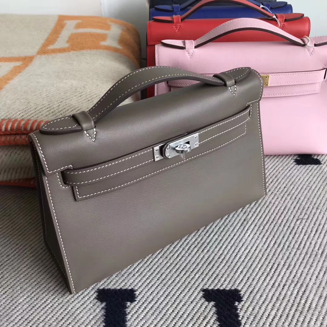 エルメスミニケリークラッチエルメストップスウィフトレザーミニケリーバッグC18エレファントグレー3Qパウダー付き-hermes.earth エルメスミニケリークラッチエルメストップスウィフトレザーミニケリーバッグC18エレファントグレー3Qパウダー付き