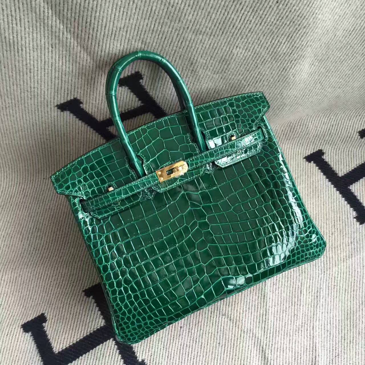 エルメスバッグ価格エルメスエメラルドシャイニーインバーテッドVクロコダイルレザーBirkin30プラチナバッグ