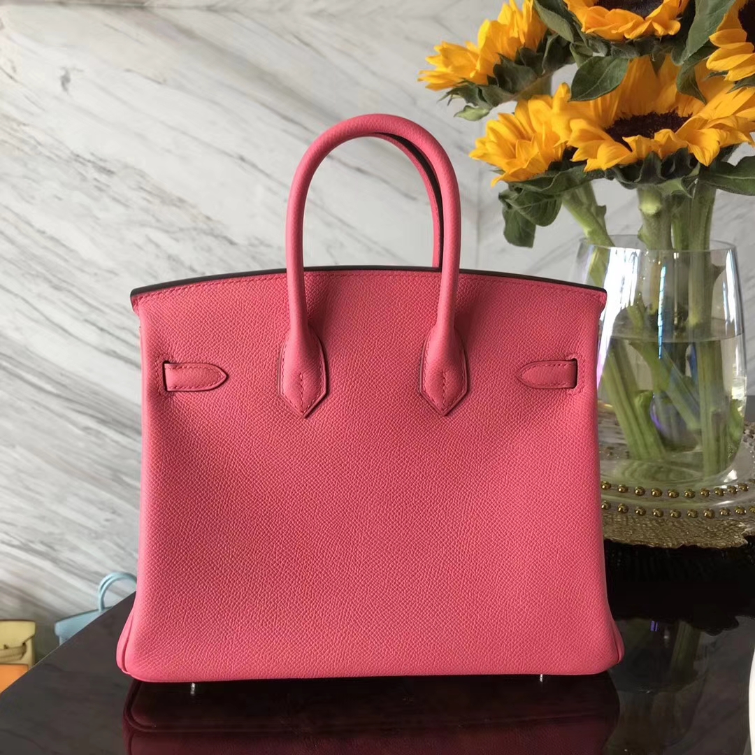 エルメスバッグ公式サイトエルメス8WリップスティックパウダーオリジナルエプソムレザーBirkin25プラチナバッグシルバーバックル