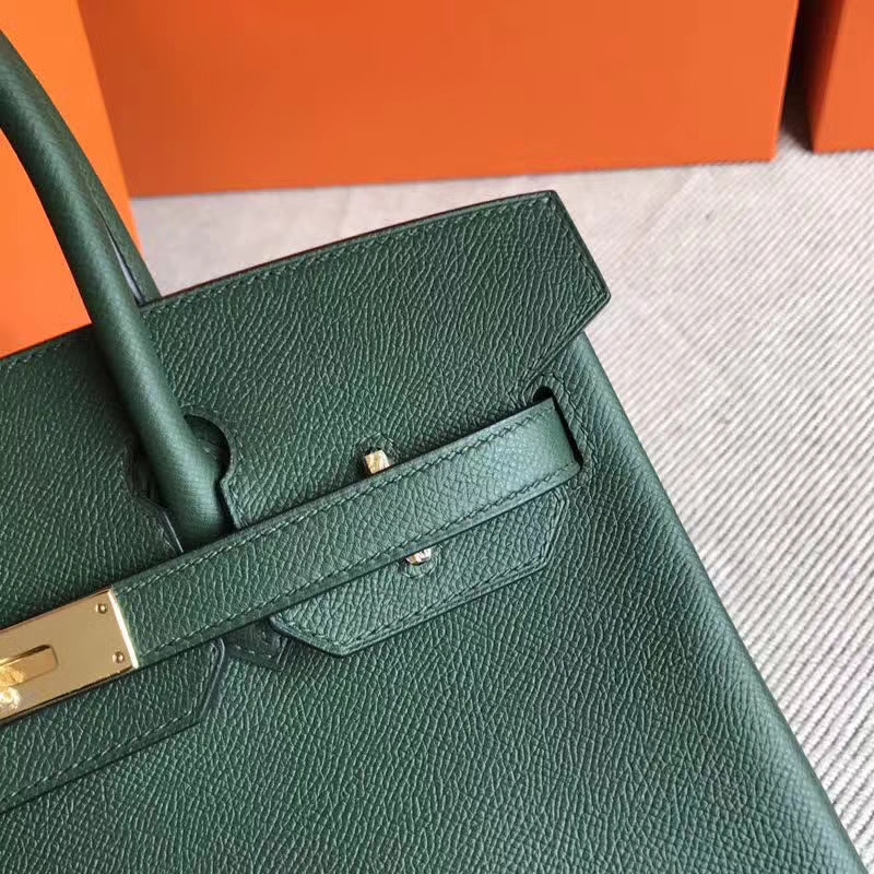 エルメスバッグ公式サイトエルメス2QブリティッシュグリーンエプソムレザーBirkin30プラチナバッグゴールドバックル