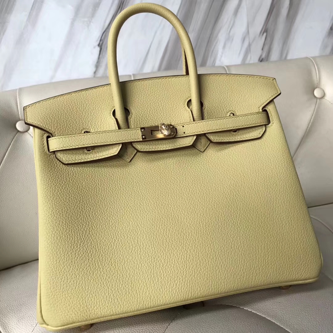 エルメスバーキンバッグエルメスオリジナルトーゴカーフスキンバーキンBirkin25CM1Zチックゴールドバックル