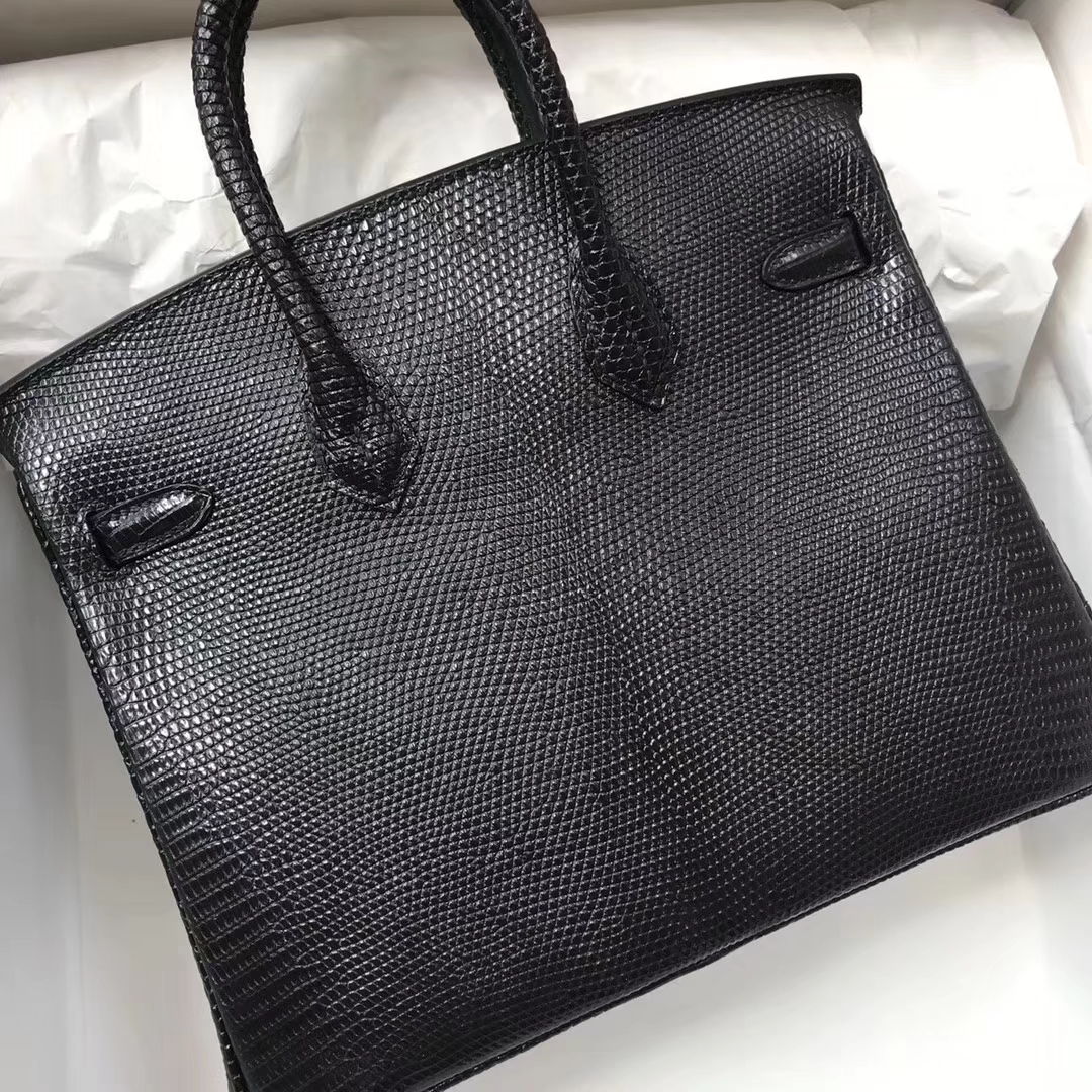 エルメスバーキン価格エルメスバーキン25CMCK89ブラックシャイニーリザードスキンシルバーバックル