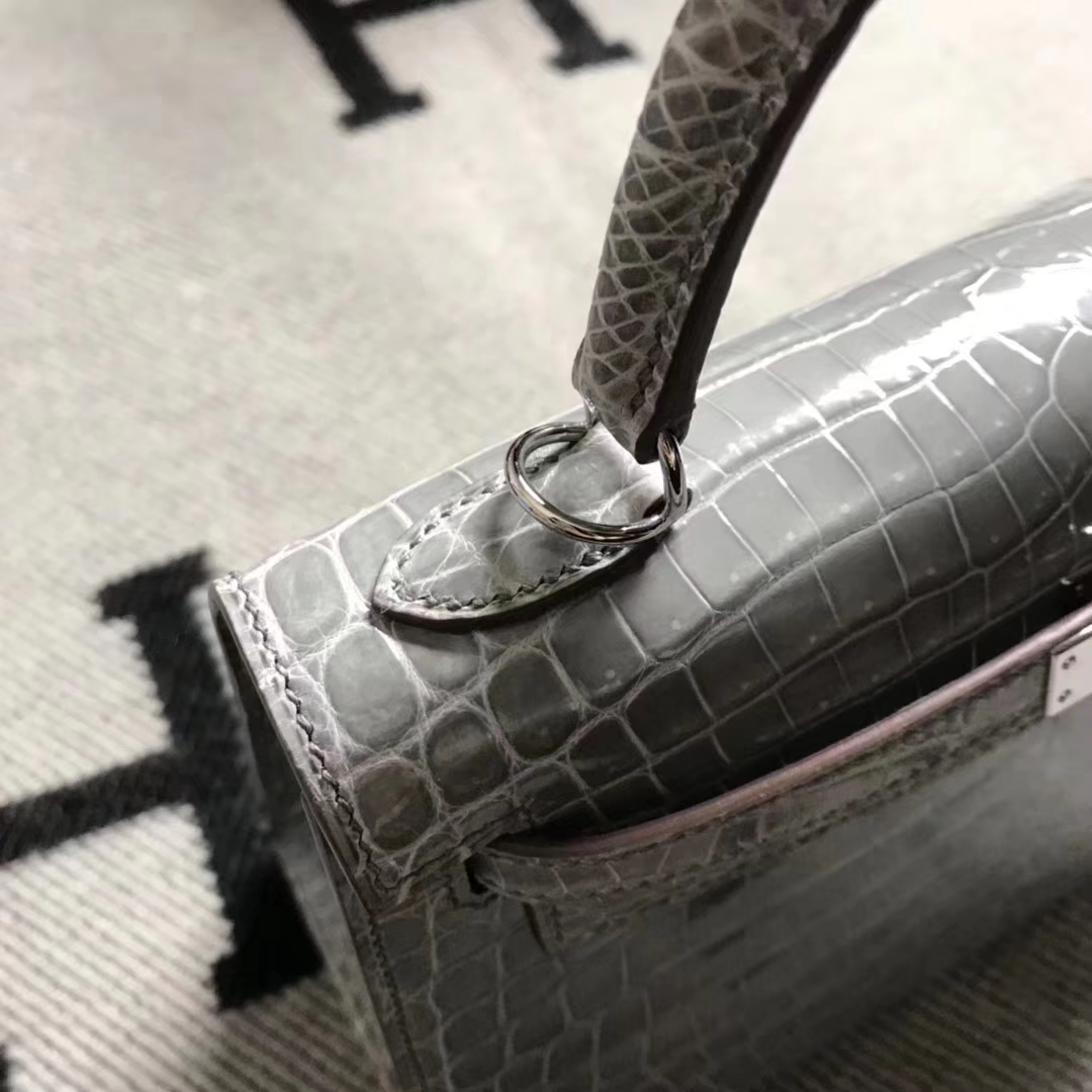 エルメステケリー25CMエルメスターコイズグレーシャイニーナイルクロコダイルレザーケリーバッグケリーウィメンズバッグシルバーバックル-hermes.earth エルメステケリー25CMエルメスターコイズグレーシャイニーナイルクロコダイルレザーケリーバッグケリーウィメンズバッグシルバーバックル