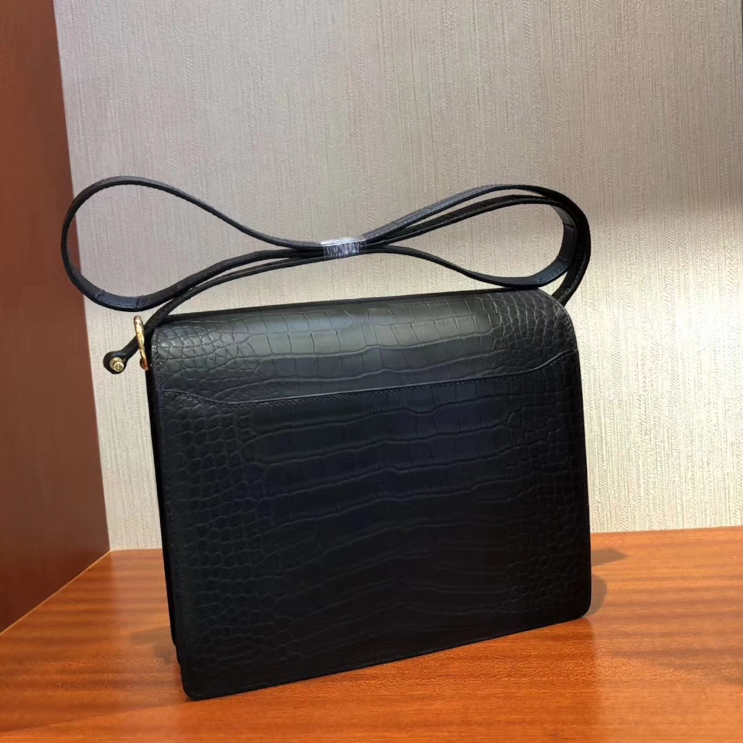 エルメスピッグノーズバッグエルメスルーリス23cmCK89ブラックマットクロコダイルレザーゴールドバックル-hermes.earth エルメスピッグノーズバッグエルメスルーリス23cmCK89ブラックマットクロコダイルレザーゴールドバックル
