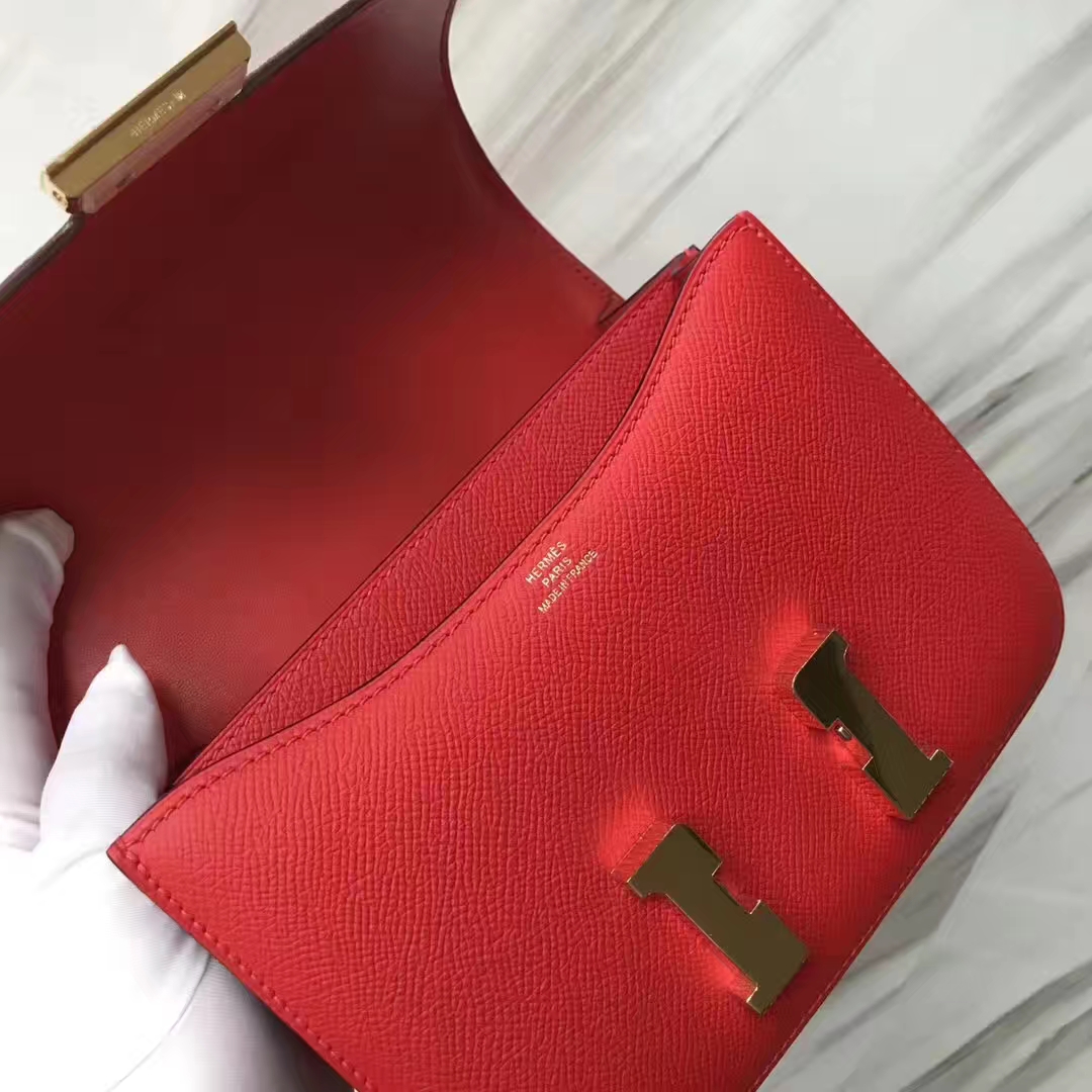スポットエルメススチュワーデスバッグエルメスオリジナルパームレザーコンスタンス18CMコンスタンスバッグS3ハートレッドゴールドバックル-hermes.earth スポットエルメススチュワーデスバッグエルメスオリジナルパームレザーコンスタンス18CMコンスタンスバッグS3ハートレッドゴールドバックル
